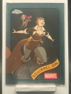 2025 Topps Chrome Marvel - Squirrel Girl #44