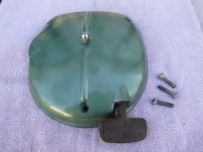 #ad Johnson antique outboard motor starter assembly 1946 48 TD 20 5hp working cond $29.95