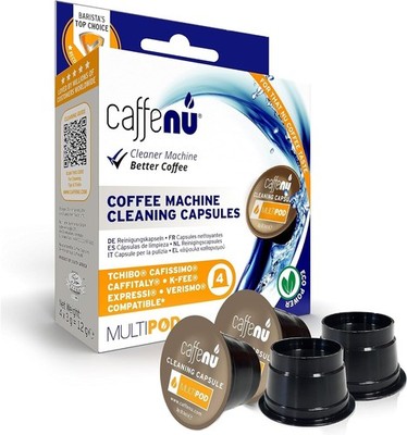   Multipod Reinigungskapseln für Cafissimo K-Fee, Reinigungskapsel Set, Zubehör