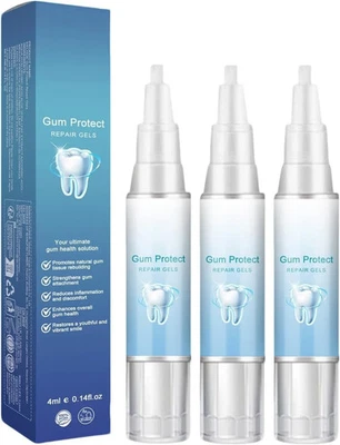 3 Pcs Gum Repair Gel Mullein Gum Repair Gel Mullend Gum Cleaning Stain Treatment