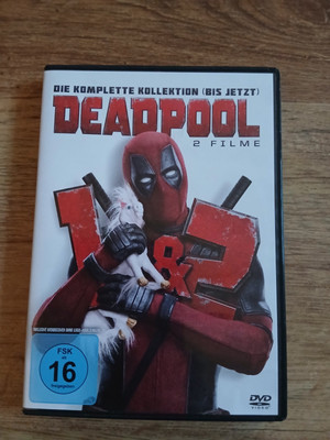 Deadpool 1 & 2 - Teil 1 & 2 - Ryan Reynolds - Film - Blu-ray - TOP!