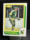 1986 O-Pee-Chee Hockey Gordie Roberts #42 PSA 9