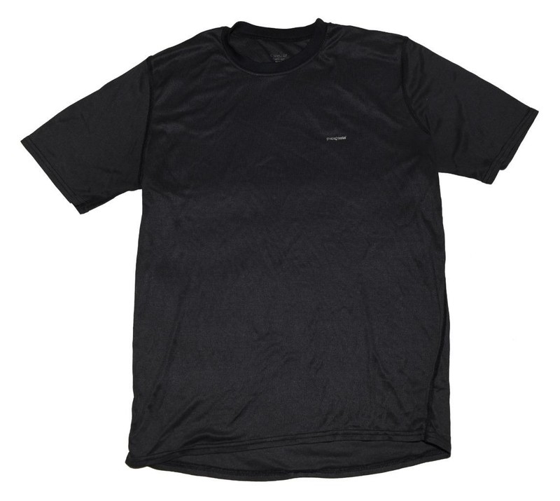 Patagonia Capilene Old Gen Black Outdoor Hiking Camping Base Layer Shirt - XL