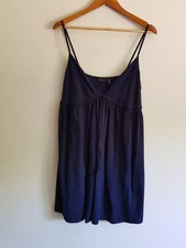 Asos Design maternity Size 14 strappy babydoll sundress - Navy blue