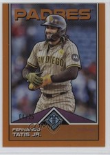 2024 Topps Transcendent Collection Orange Refractor 4/25 Fernando Tatis Jr 1s8m