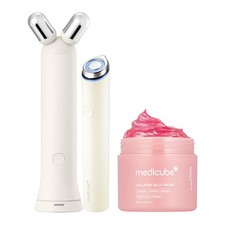 medicube Lift & Firm Set: Mini Booster Pro Plus Face Roller Device Set...