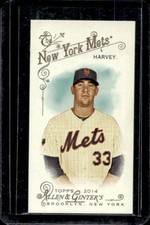 2014 Topps Allen & Ginter Matt Harvey Mini Extension #399 Mets