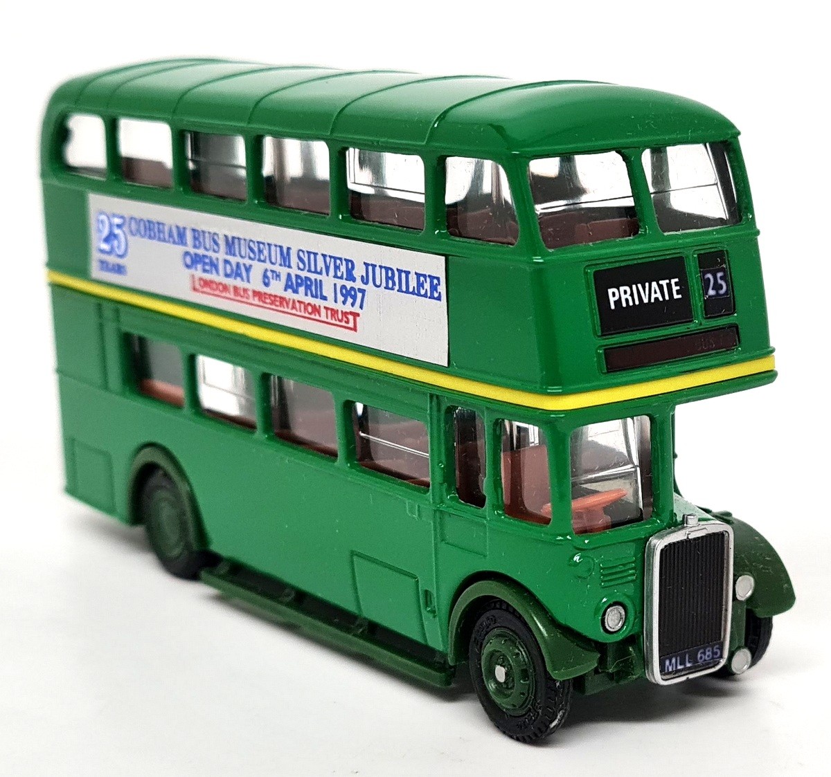 EFE 1/76 RTL 1323 Code 3 Cobham Bus Museum Open Day 1997 Diecast Model Bus