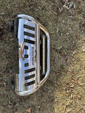 Chrome Rocky Ridge Ranch Hand Front Bumper With Light Bar Chrome Rocky Ridge Ranch Hand Front Bumper With Light Bar