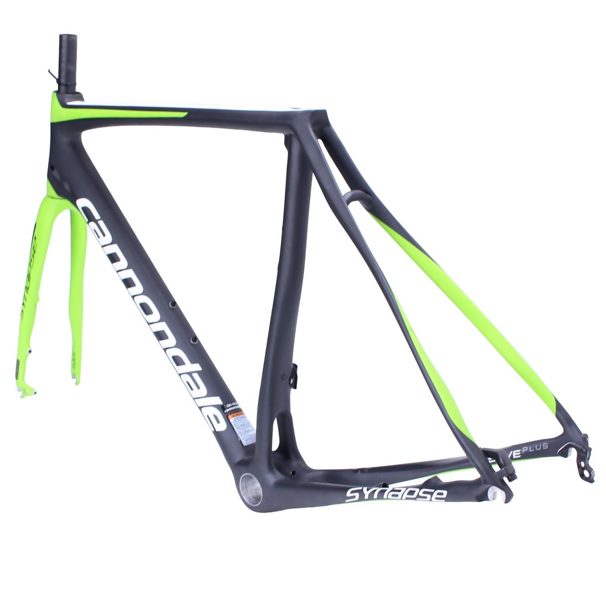 Cannondale Synapse Carbon Disc Frame and Fork 54cm Black/White