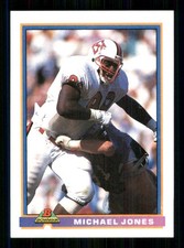 1991 Bowman #431 Michael Jones RC Phoenix Cardinals 59296