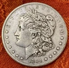 1884-S Morgan Silver Dollar Nice XF