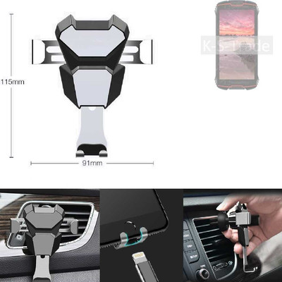 Halterung Lüftungshalter für Cubot King Kong Mini 2 Pro Smartphone