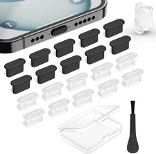 USB C Dust Plug, 20Pcs USB C Port Plug Cover Silicone USB C Cover Type-C Chargin