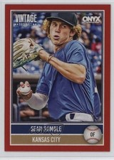 2026 Onyx Vintage Red 25/25 Sean Gamble #OV-SEGA 0j81