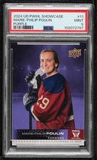 2024 Upper Deck PWHL Showcase Purple /300 Marie-Philip Poulin #11 PSA 9 MINT 2d8