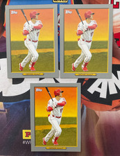 2020 Topps Turkey Red #TR-47 Shohei Ohtani Los Angeles Angels Baseball (3) (BK)