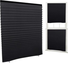 Temporary Blackout Blinds,180 * 90 cm Stick on Curtains Blackout Blinds No Drill