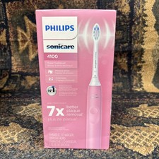 Philips Sonicare 4100 Rechargeable Electric Toothbrush with Pressure Sensor -...