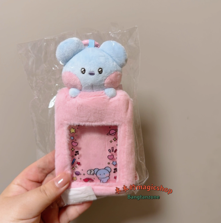 グク Memories 2019 トレカ マスクケース BT21 ぬいぐるみ OFFICIAL] BT21 BTS x LINE FRIENDS Card Holder Plush Head Doll