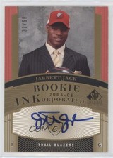 2005-06 SP Signature Edition Rookie INKorporated 31/50 Jarrett Jack Auto 0x1z