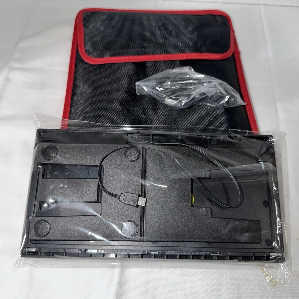 10" Inch Sleeve Carrying Case Cover Pouch Bag Handle for 10" Tablet Notebook - Image 3 of 4