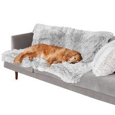 FurHaven Waterproof Throw Blanket For Dogs Indoor Cats, Reversible Protecti...