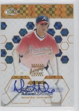 2003 Topps Finest Gold X-Fractor 111/199 Adam LaRoche #101 Auto 0a1