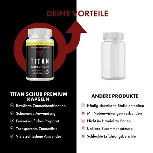 ORIGINAL Titan Schub Kapseln | Bestseller für Männer, jetzt reduziert | 60 Stk. - Bild 4 von 5