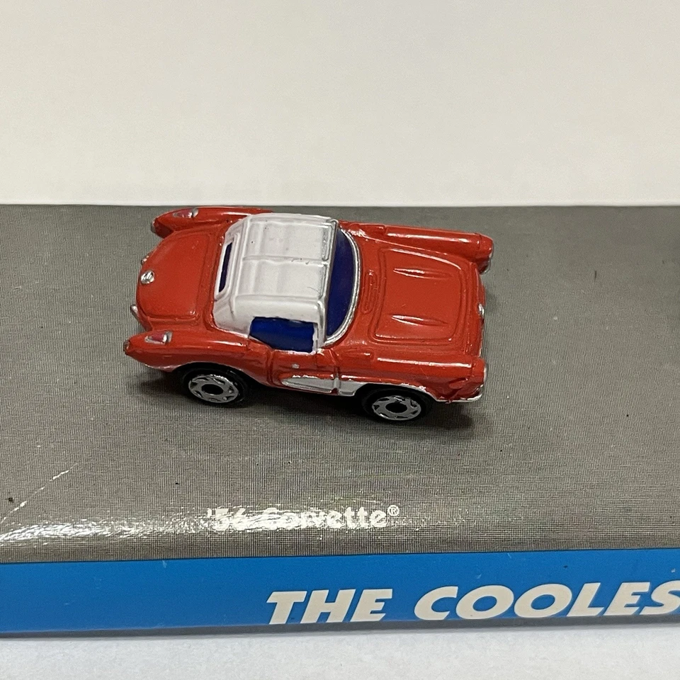 1995 Micro Machines #75108 The Coolest Cars! ‘56 Corvette & Ford GT40 on Insert - Image 4 of 4
