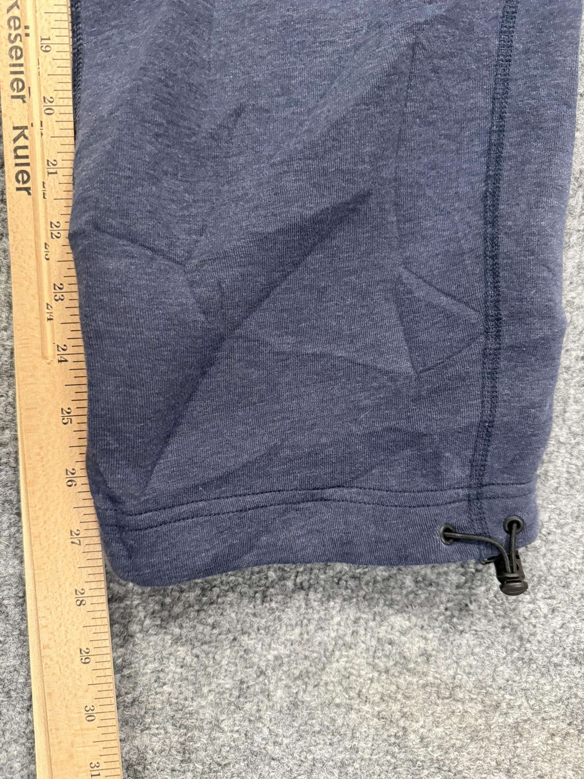 Nike Tech Fleece Sweatpants Mens Medium Blue Zip Pockets Joggers Drawstring thumbnail 5