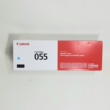 Canon 055 Cyan Toner Cartridge 3015C001 Genuine New Sealed Box