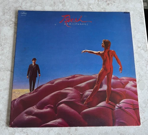 1978 RUSH LP Hemispheres SRM-1-3743 Mercury 1st Pressing Matrix Variant