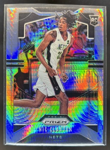 2019-20 Panini Prizm Nicolas Claxton Prizms Hyper #292 RC