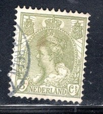 NETHERLANDS  STAMPS  USED   LOT 1956AY 
