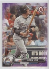 2017 Bowman Purple 149/250 Justin Bour #95 1md