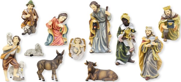 Krippenfiguren Set 11-Teilig FüR 7 Cm Figuren Aus Polyresin-image