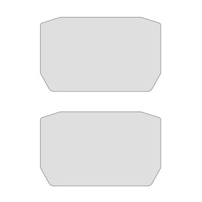 2pcs TPU Dashboard Screen Protector Cluster Protective Film For Clear Visibility