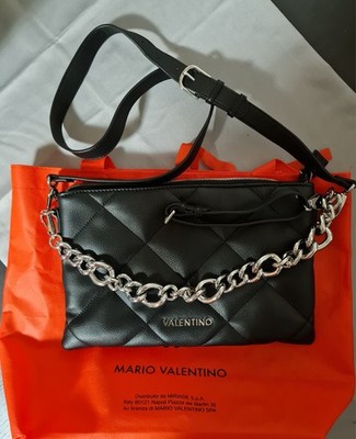 Mario Valentino Bag Crossbody Black Women's Handtasche Tasche Damen***NEU***