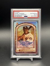 2020 Bowman Chrome Frank Thomas Farm to Fame Auto- PSA