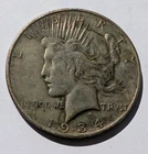 1934-D Peace Dollar, 90% Silver Coin, w/ subtle pleasant toning 🪙