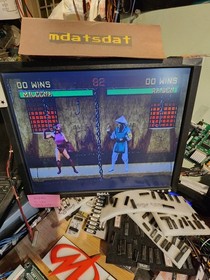 MORTAL KOMBAT 2 PLUS + PCB JAMMA ARCADE BOARD 8 MEGABYTE SET WORKING!!! MIDWAY 