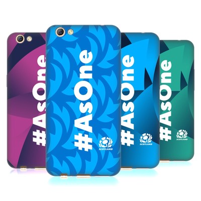 OFFICIAL SCOTLAND RUGBY AS ONE SOFT GEL CASE FOR OPPO PHONES