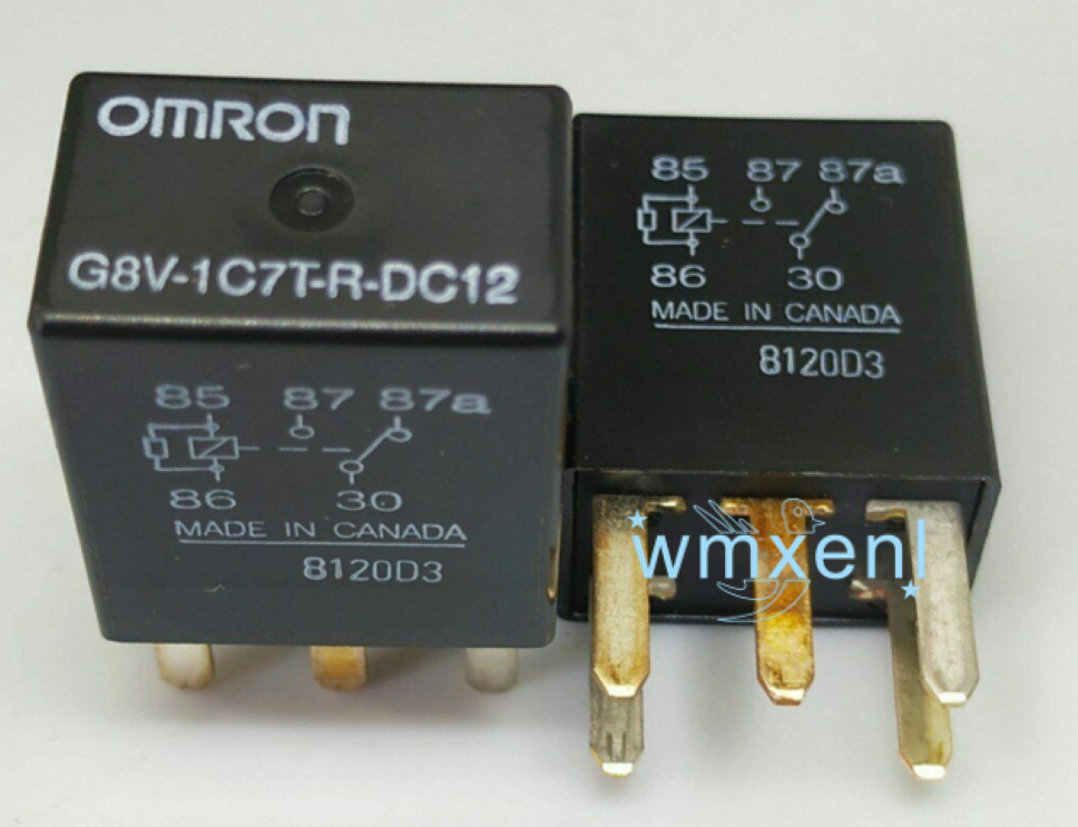 1PCS G8V-1C7T-R-DC12 ORIGINAL 12V OMRON G8V1C7TRDC12 Micro Automotive ...