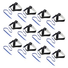 12pcs ESD Anti Static Foot Heel Straps Anti Static Wrist Strap Adjustable Black