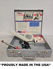 HEAVY DUTY AIRLESS PLASTIC WELDER FULL KIT dent automotive bumper rubber repair