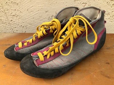 high top climbing shoes