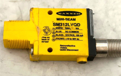 Banner MINI-BEAM SM312LVQD Pre-owned