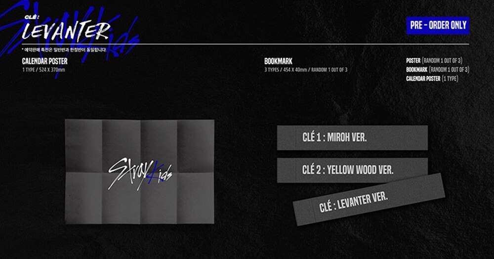 STRAYKIDS cle:levanter リノ　セット Amazon.com: STRAY KIDS Mini Album - Clé : Levanter