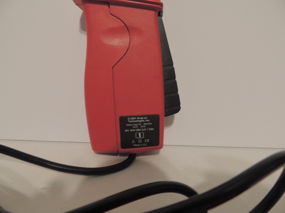 Snap On Tools Low Amp Probe EETA308A Amp Clamp Multimeter eBay